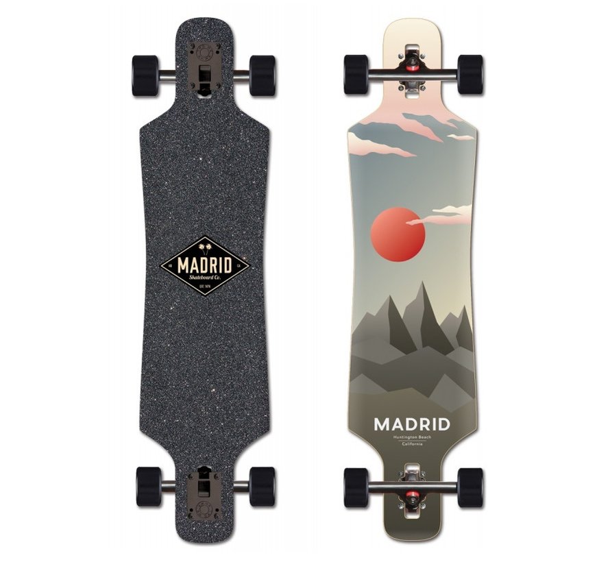 Madrid Flash 44 Good and Evil Longboard - Streetsurfshop