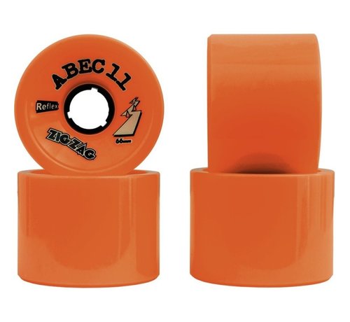 Abec 11  ABEC 11 Zigzag wheels 66mm orange