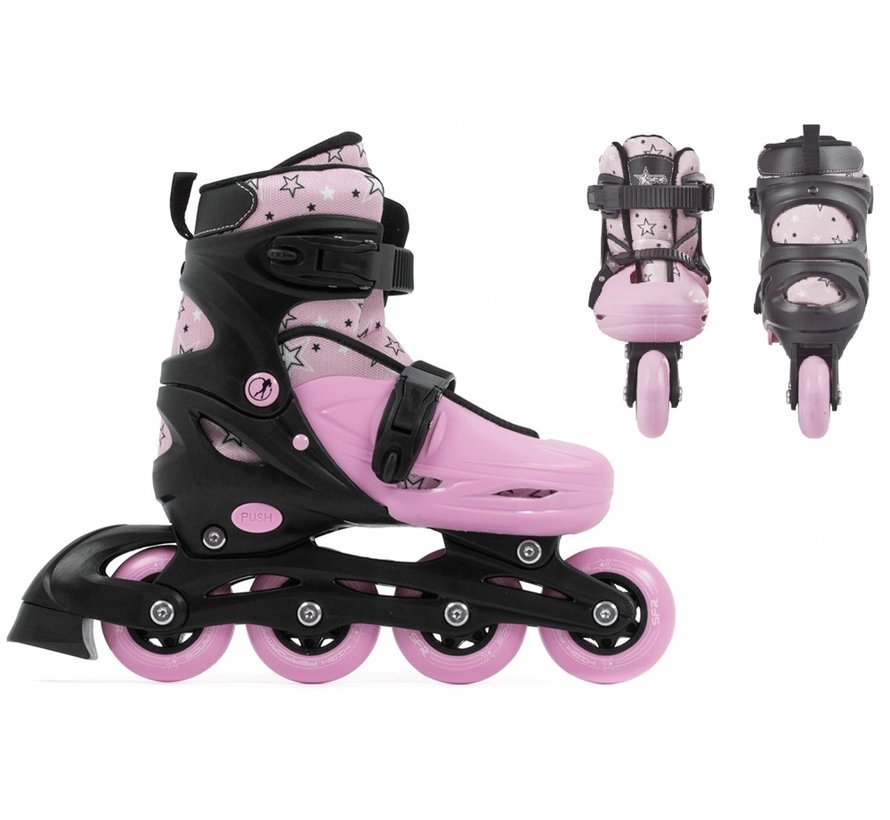 Patines en línea ajustables SFR Plasma Rosa