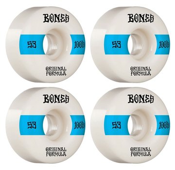 Bones Bones 100&#39;s V4 Skateboard Wielen 53mm