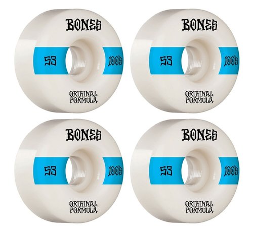 Bones  Bones 100's V4 Skateboard Wheels 53mm