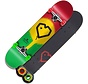 Blaupause Spray Herz Skateboard Rasta 8.0