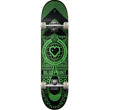 Blue Print Blueprint Home Heart - Black/Green 8.0