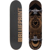 Blue Print Blueprint Home Heart - Black/Gold 8.0"