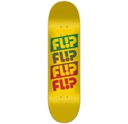 Flip Flip Quatro jaune délavé - Skateboard Deck 8.0