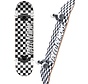 Speed demons - Checkers White black  8.0 skateboard