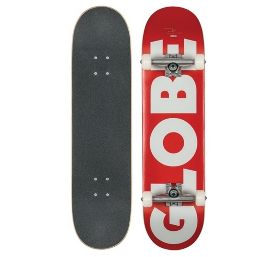 Globe - G0 Fubar Rouge/Blanc 8.25"