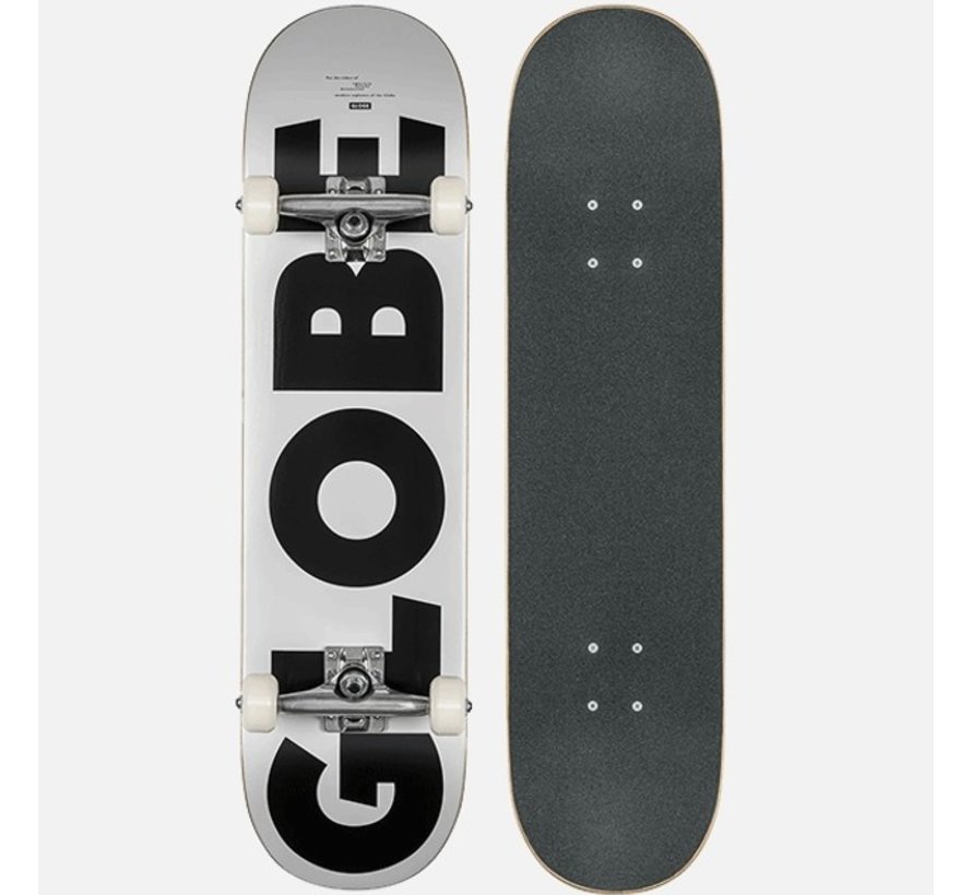Globe - G0 Fubar White/Black 8.0"