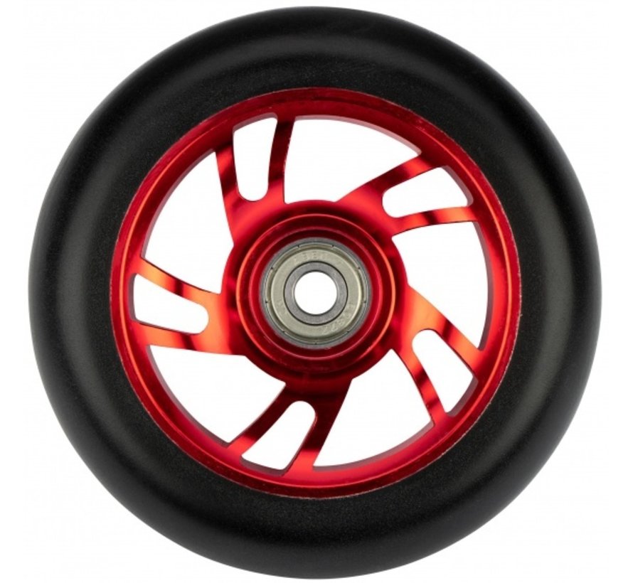 Black Dragon Rayon Alu Rouge 100mm lot de 2