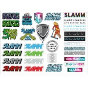 Slamm Scooters Juego de pegatinas Slamm