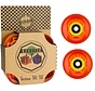 Ruote da skateboard/cruiser Nijdam LED arancioni