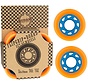 Nijdam- Flip grip board wheels. Orange/blue