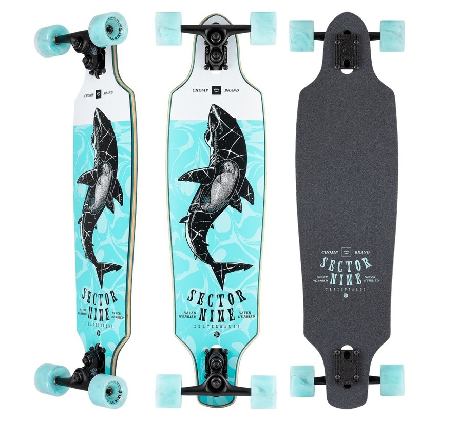 Longboard Sector 9 DT Roundhouse Great blanco 34"