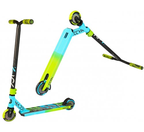 MGP  MGP Kick Pro - Blue/Green stunt scooter