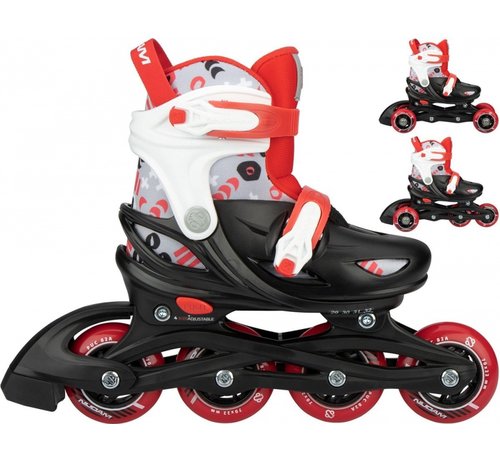 Nijdam  Nijdam - 3-1 inline skate - street shift - adjustable