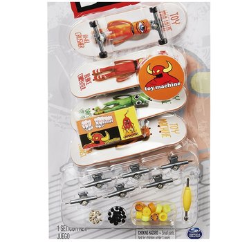 Tech Deck Tech Deck pack 4 fingerboards Toy machine