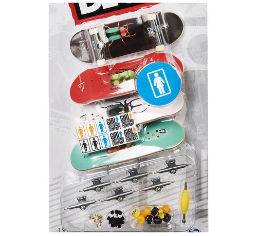 Tech Deck Tech Deck pack 4 touches Girl