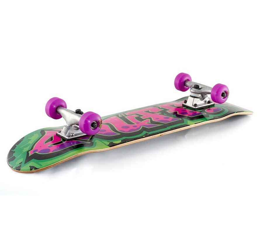 Enuff Graffiti 7.75" skateboard Green / Pink