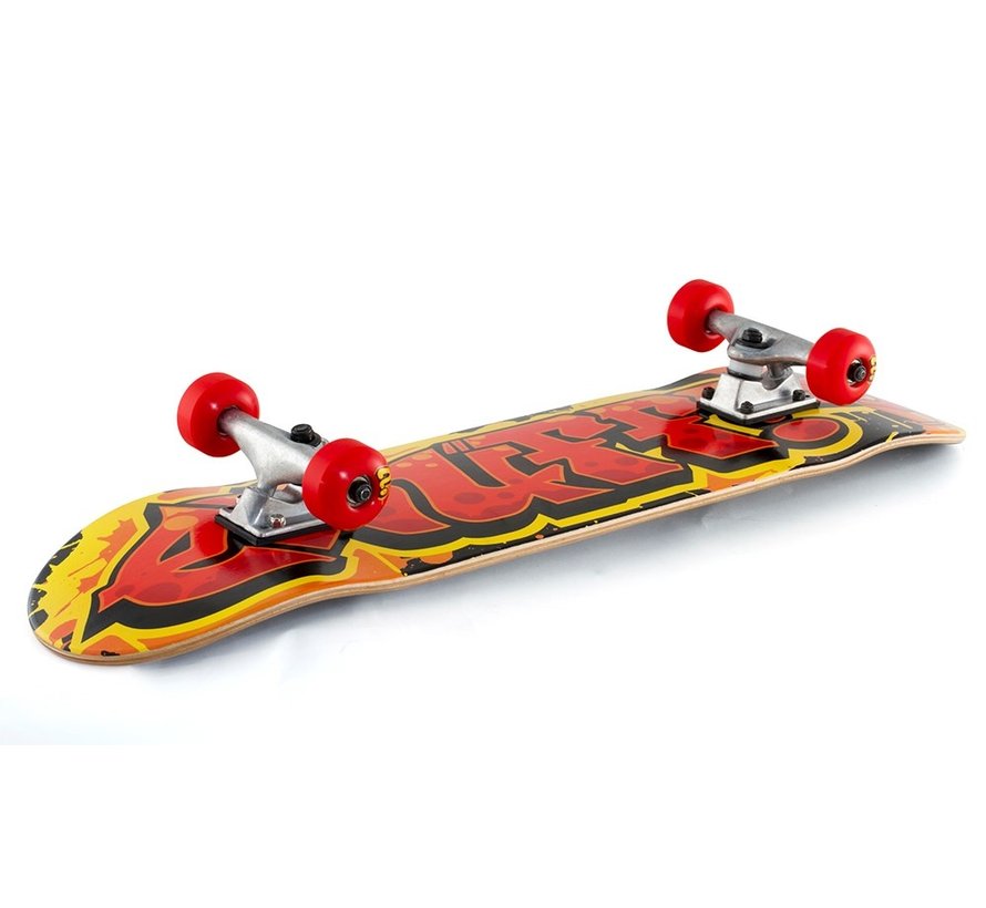 Skateboard Enuff Graffiti 7,75" Gelb / Rot