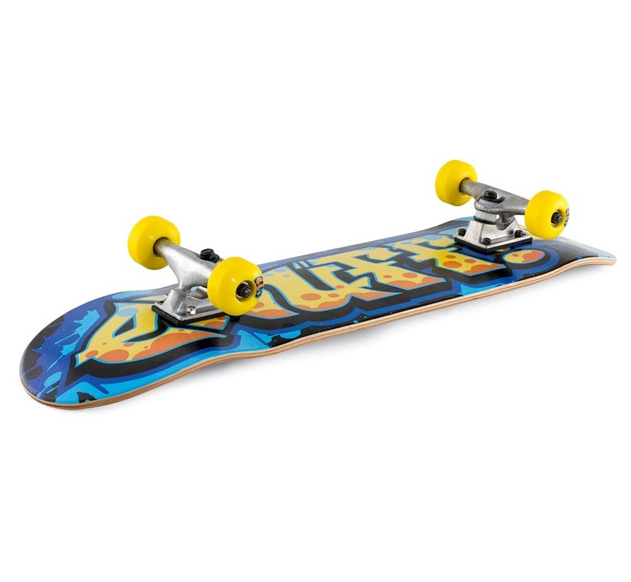 Skateboard Enuff Graffiti 7,75" Blau / Gelb