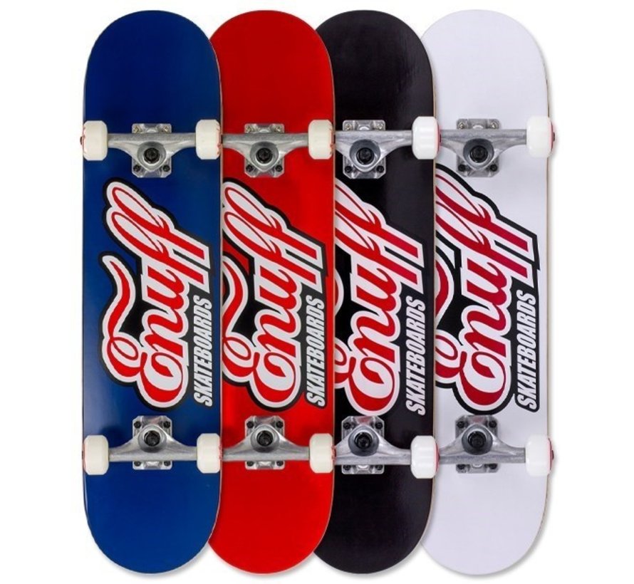 Enuff Classic Logo Skateboard Blanc