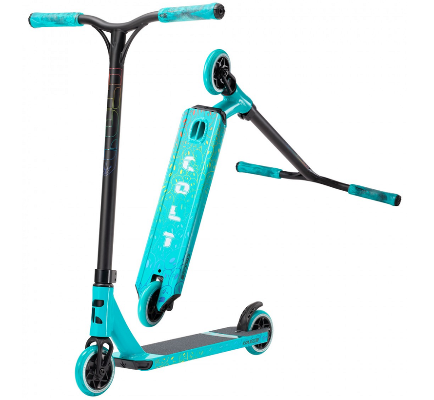 Monopattino acrobatico Blunt Colt S5 verde acqua