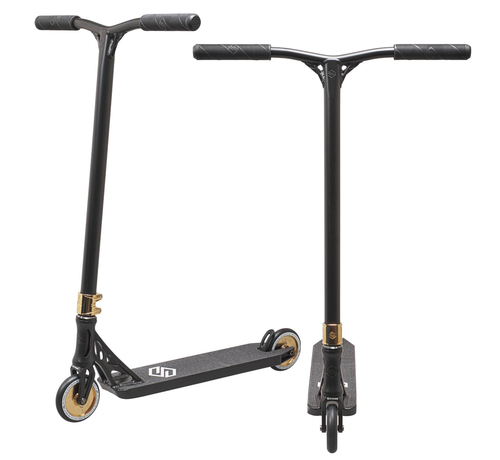 Striker Striker Essence Skatepark und Vert Stunt Scooter Gold Chrom