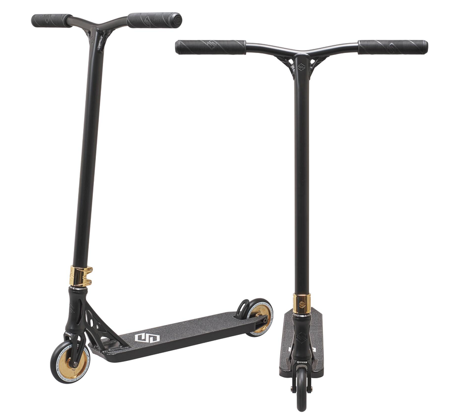 Striker Essence skatepark et vert Trottinette freestyle Gold Chrome