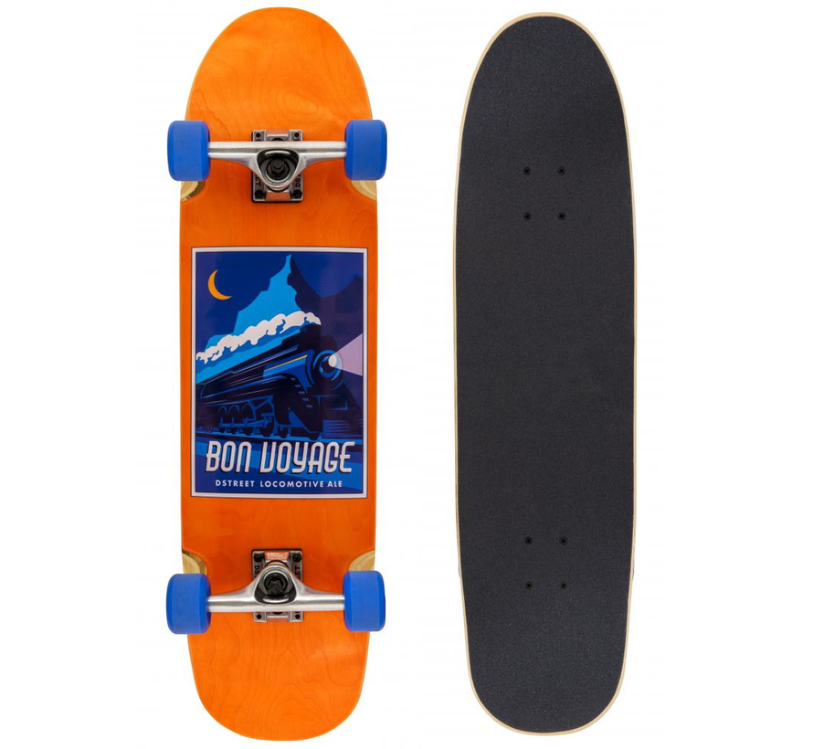 D Street cruiser 32 Bon Voyage met 4 inch trucks