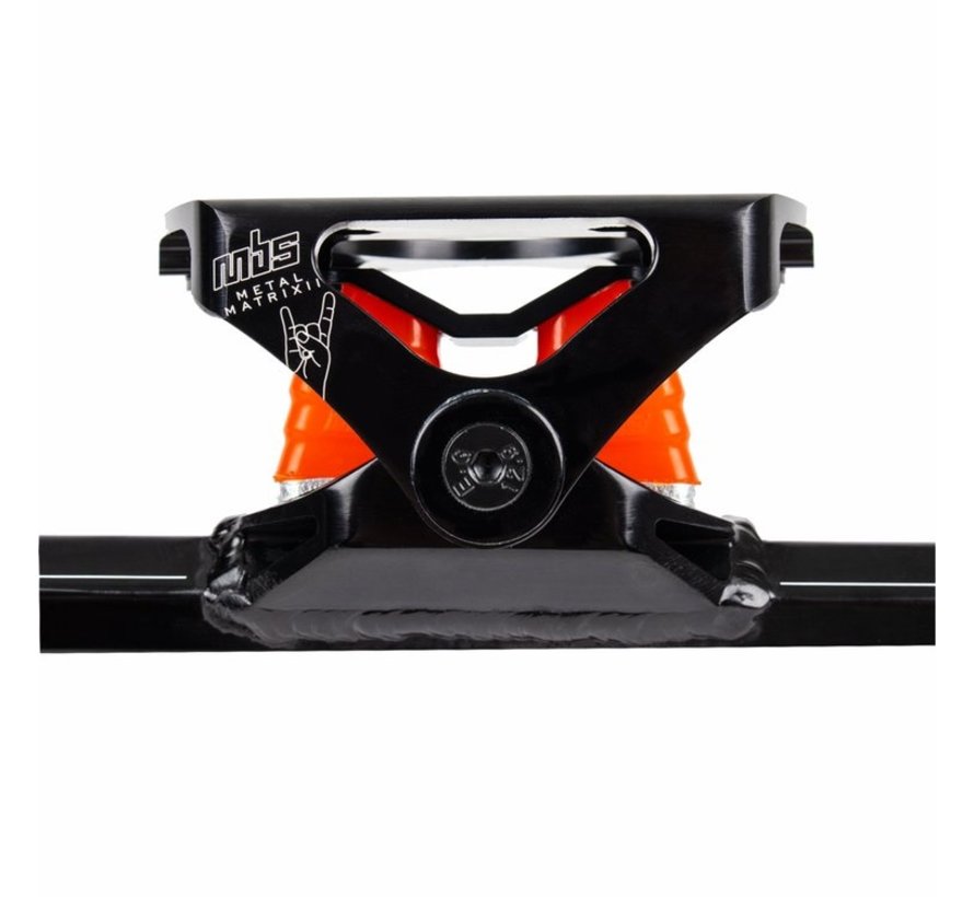 MBS mountain board truck Metal Matrix II Black