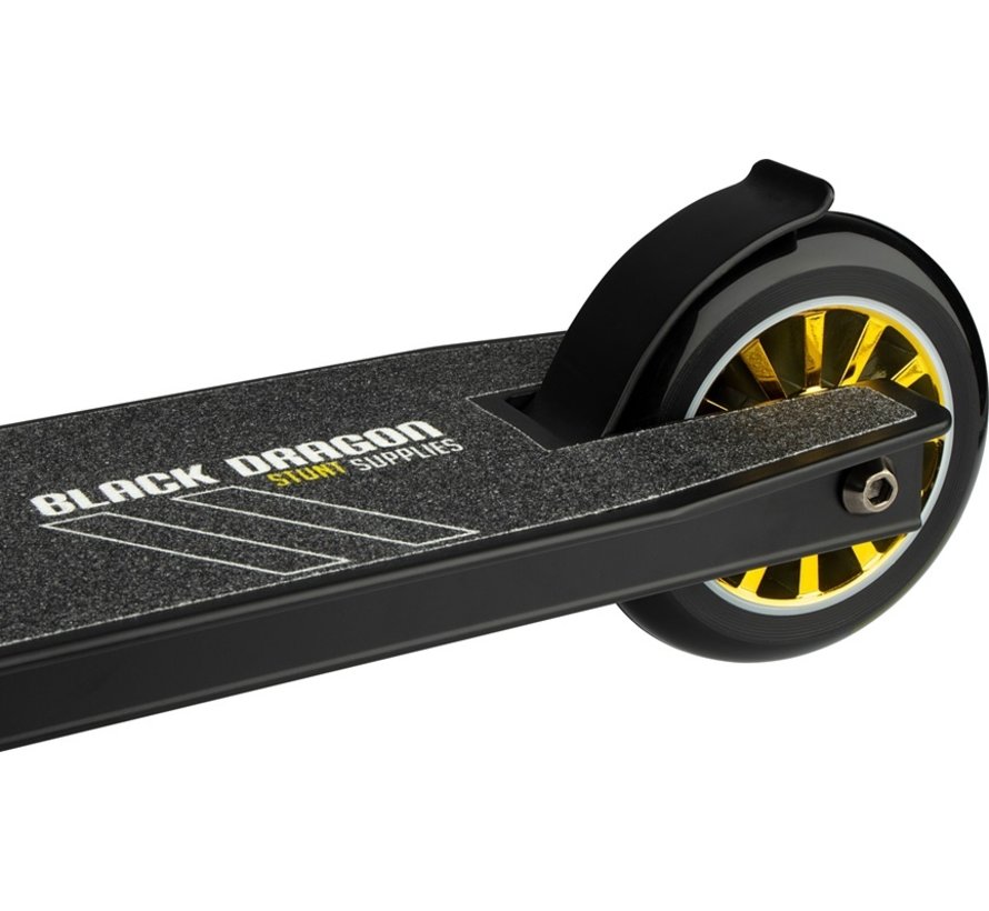 Black Dragon Basic Stunt Scooter Pulse Racer Gold