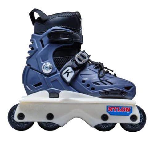 Kaltik Kaltik K Skate JNR Flat Patins cascadeurs bleu acier