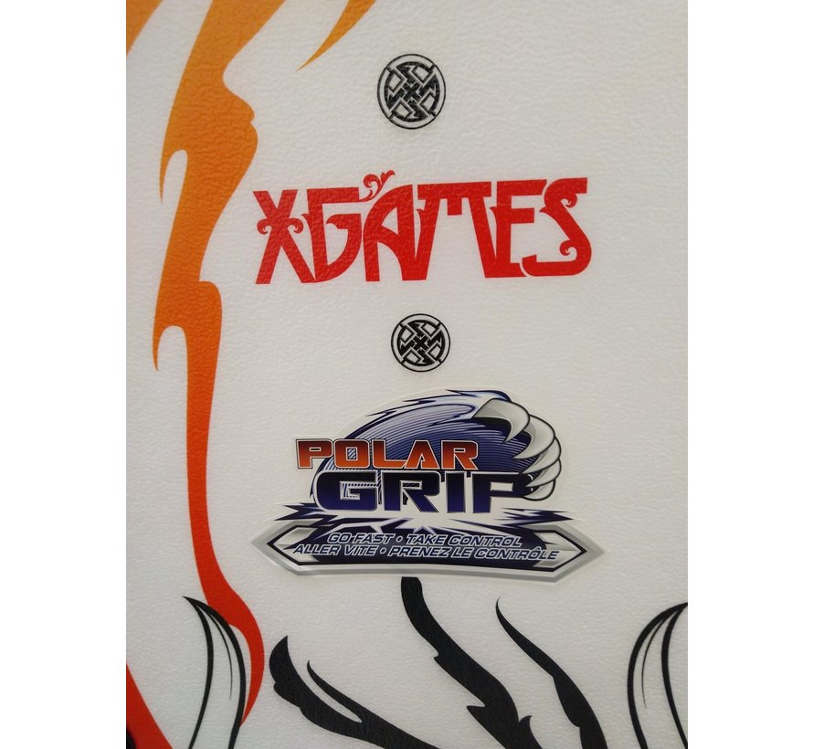 Slitta da neve Samurai da 50" Snow Riderz X Games di Outer Edge