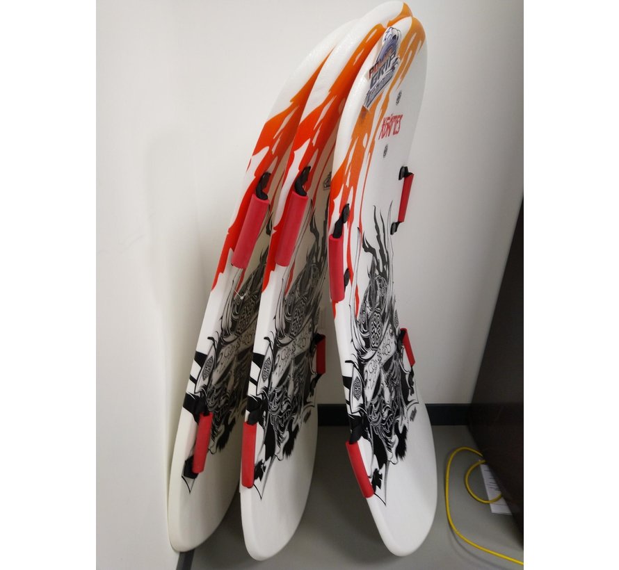 Borde exterior 50"Snow Riderz X Games Snow Sled Samurai