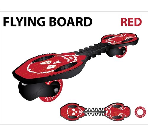 Streetsurfing Czerwona czaszka EZY Flyingboard