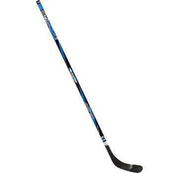 Nijdam Eishockeyschläger Holz/Fiberglas 137cm blauw
