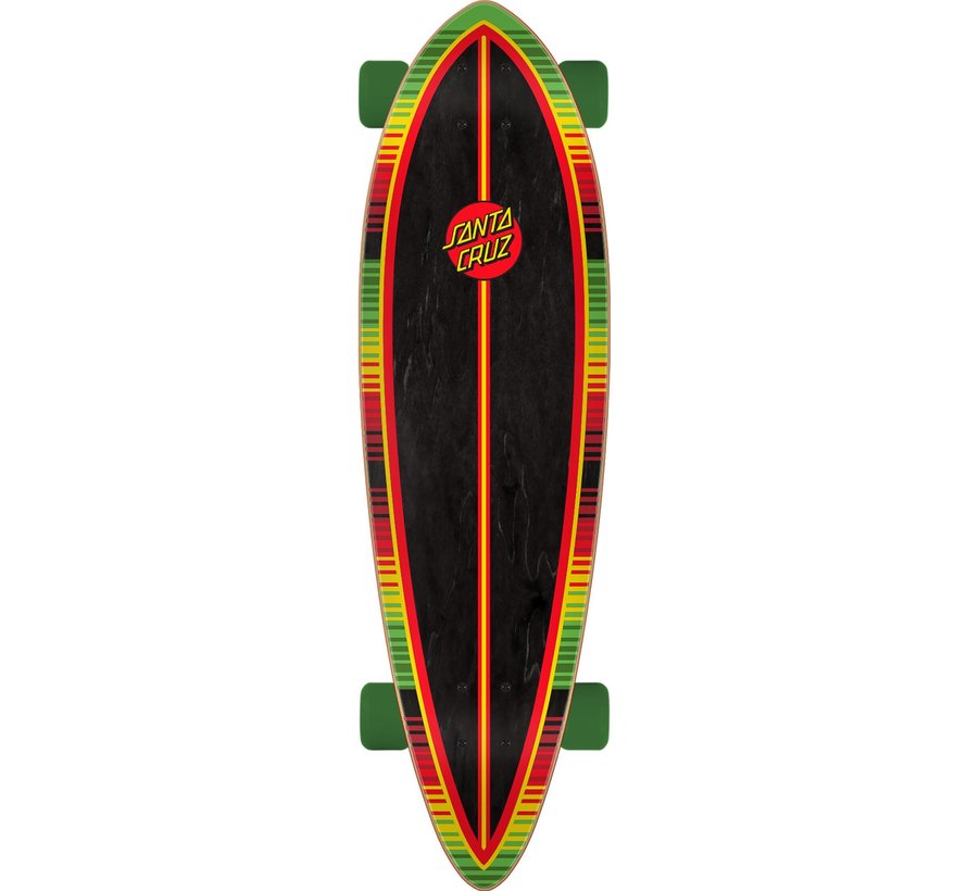 Serape Dot Pintail 33 Longboard Mehrfarbig