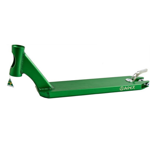 Apex  Apex Stunt Scooter Deck 60cm Peg Cut Green