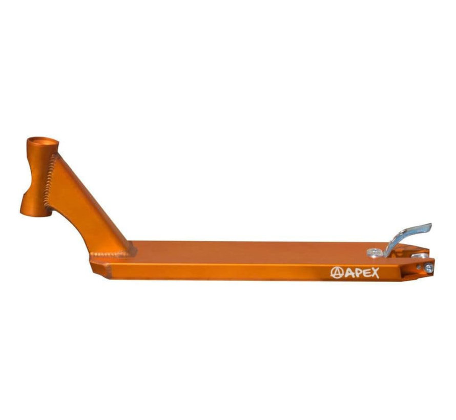 Apex Trottinette Freestyle Deck 60cm Peg Cut Orange