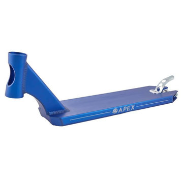 Apex Apex Trottinette Freestyle Deck 58cm Peg Cut Bleu