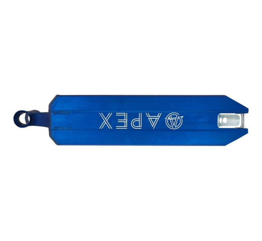 Apex Stunt Scooter Deck 58cm Peg Cut Blau