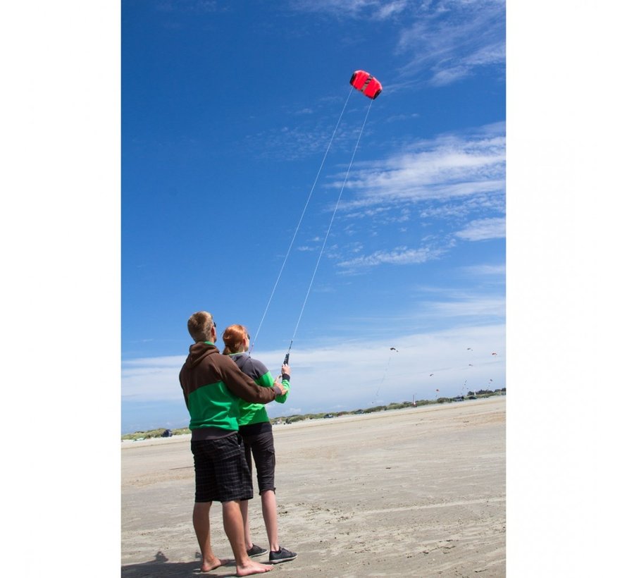 Cometa Colchón Symphony Pro 1,3m Rojo Neón