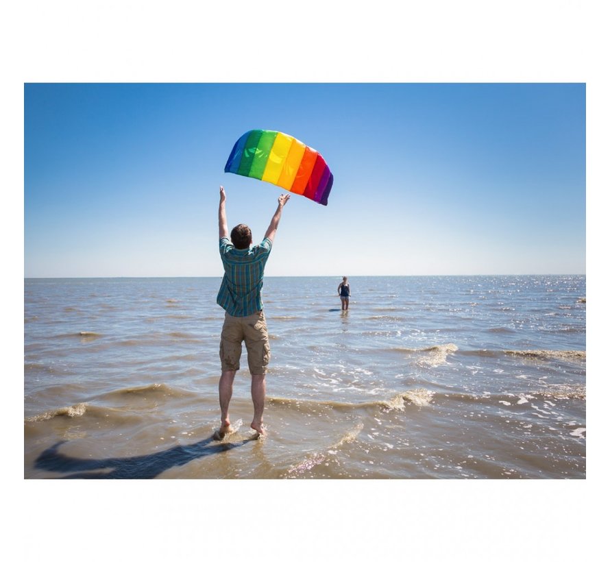 Symphony beach III 1.8m Rainbow mattress kite