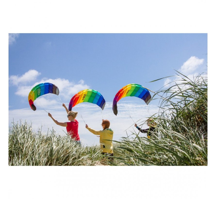 Symphony beach III 1.8m Rainbow mattress kite