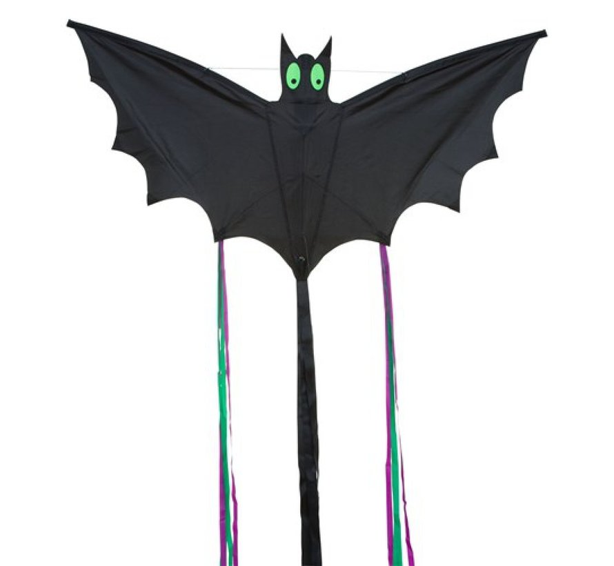 HQ Bat Black Large Vlieger