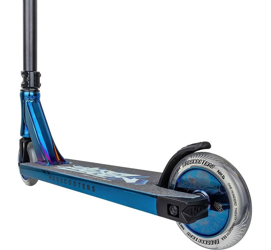 NKD Diesel Stunt Scooter Elektro-Blau-Schwarz