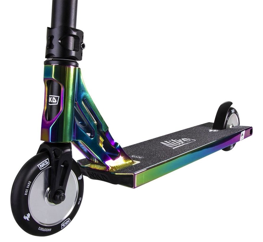 NKD Nitro Stunt Scooter Rainbow