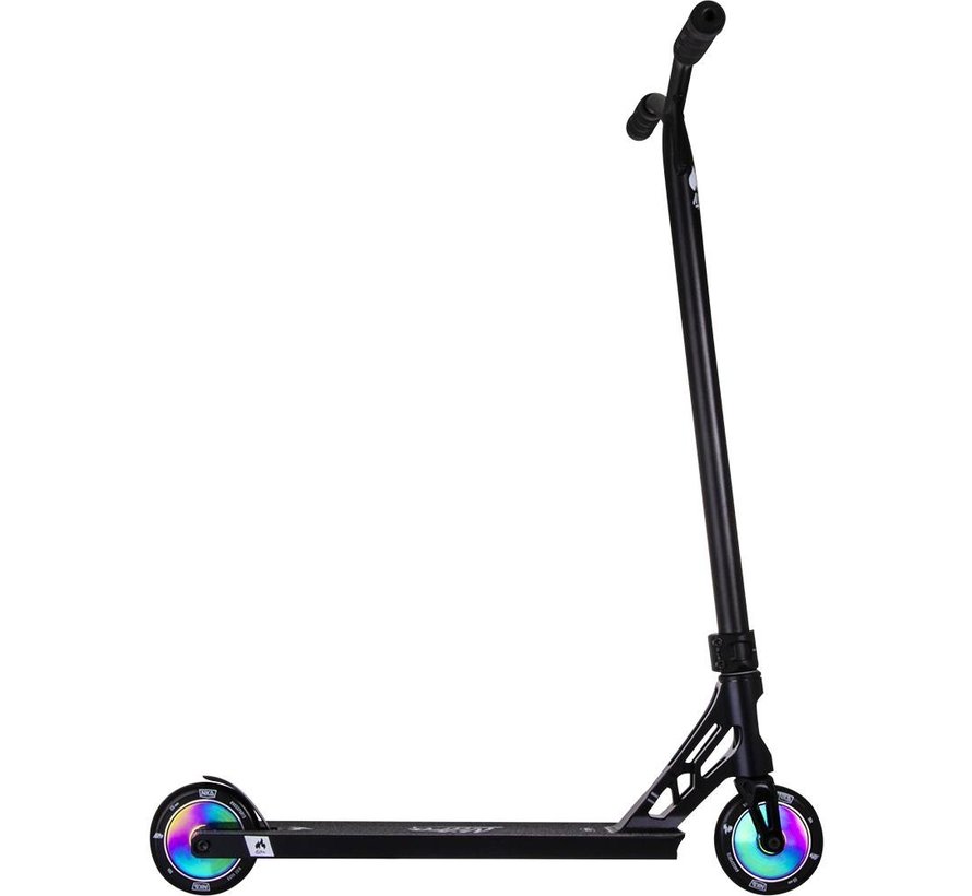 NKD Nitro Stunt Scooter Schwarz Regenbogen