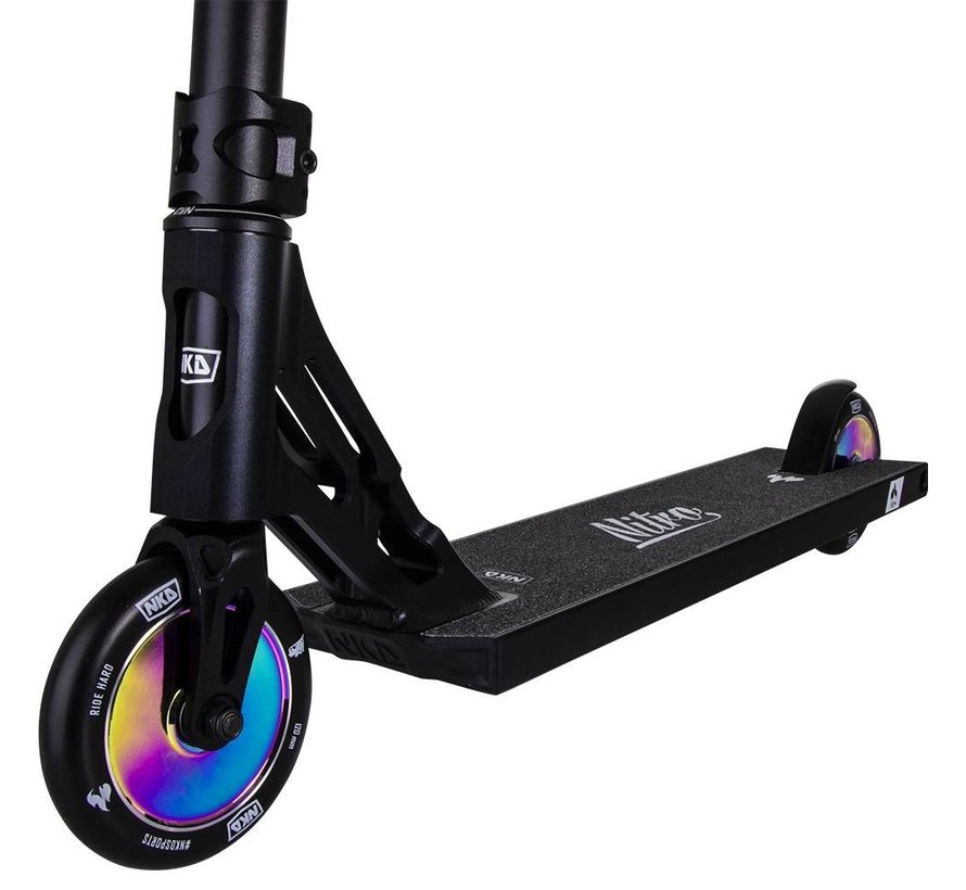 Monopattino stunt NKD Nitro nero arcobaleno