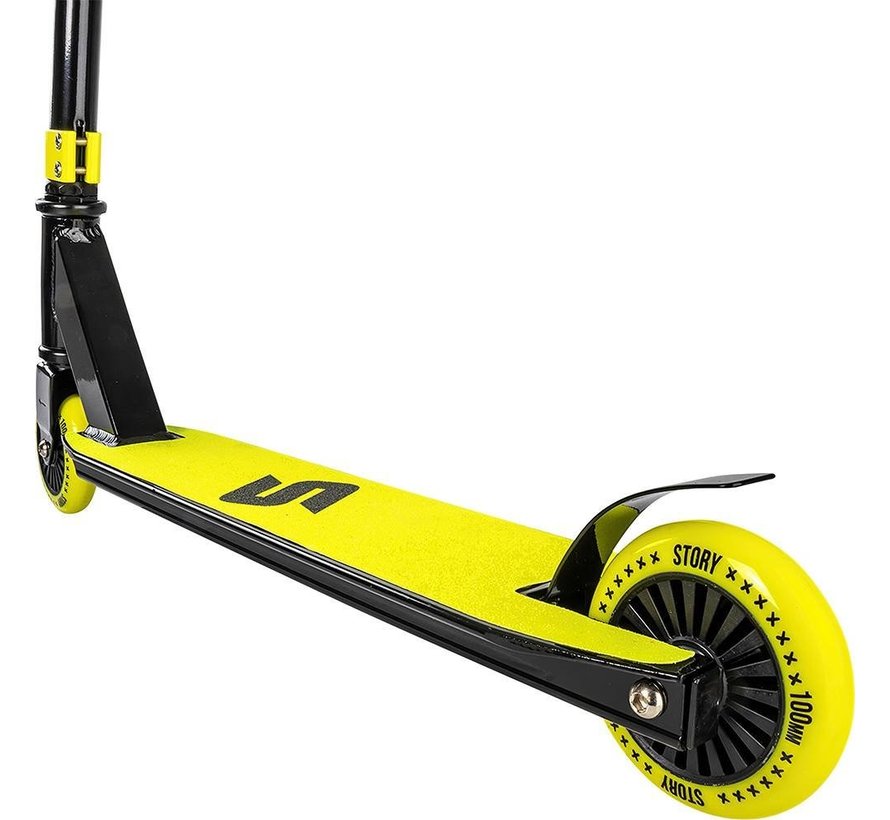 Story Outlaw Stunt Scooter Yellow